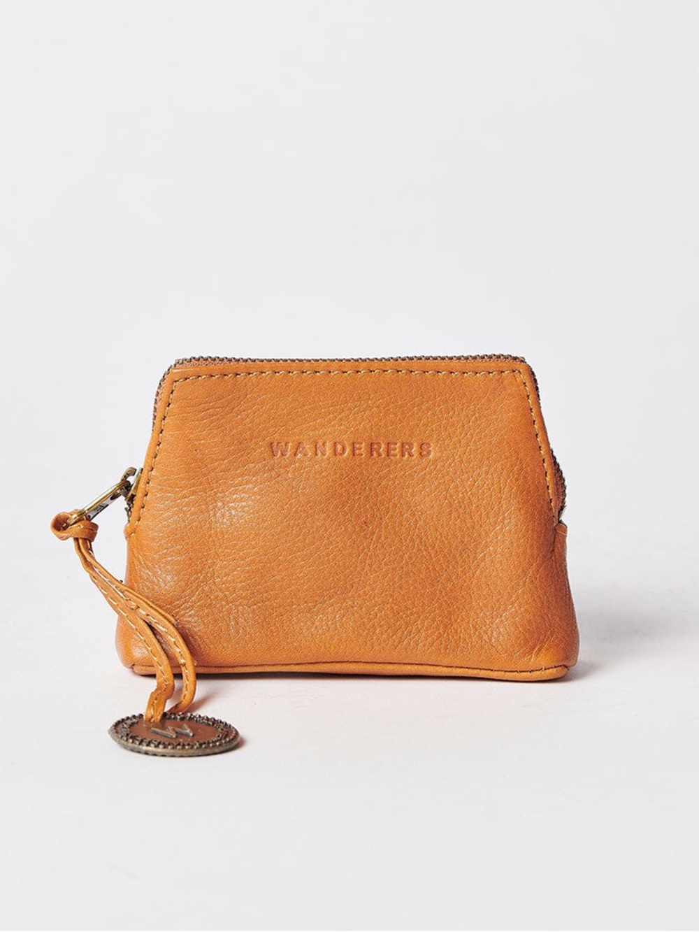 Wanderers travel the Milan card wallet tan